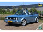 Volkswagen Golf 1.8 Cabriolet - Uniek exemplaar!, Auto's, Voorwielaandrijving, 4 cilinders, Cabriolet, Blauw