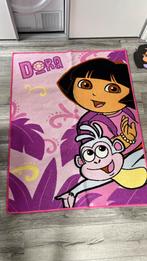Dora kinderkamer schilderij klok wekker foam sticker en mat, Gebruikt, Ophalen