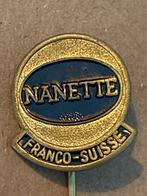 Oude Nanette Franco-Suisse Speldje, Ophalen of Verzenden, Gebruikt, Merk, Speldje of Pin