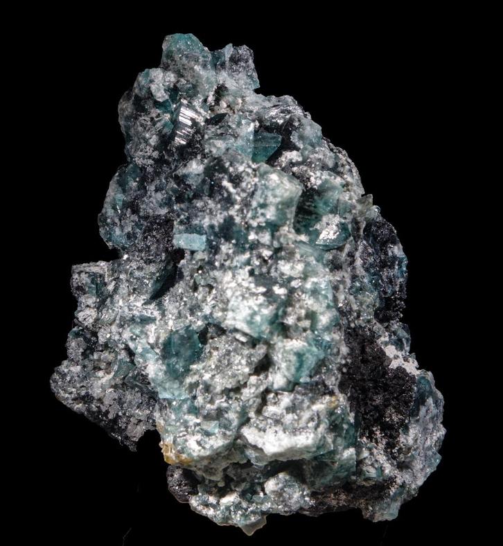 Zéér zeldzame blauwe BORCARIET kristallen uit Mexico, Verzamelen, Mineralen en Fossielen, Mineraal, Ophalen of Verzenden