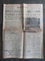 De Telegraaf 1962 dinsdag 16 januari, Verzamelen, Tijdschriften, Kranten en Knipsels, Ophalen of Verzenden, 1960 tot 1980, Nederland