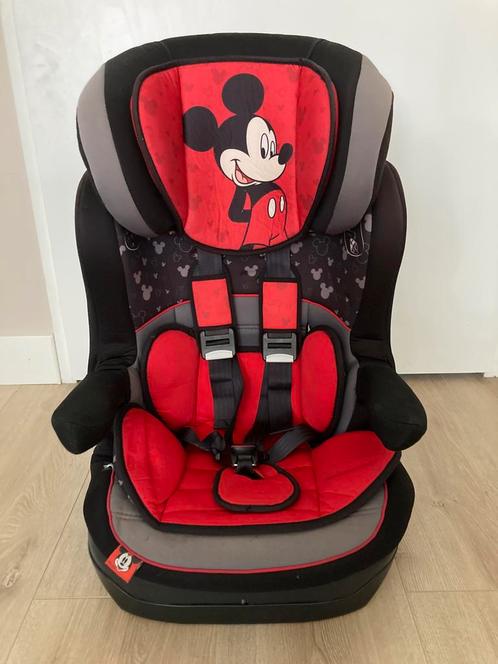 Autostoeltje Mickey Mouse, Kinderen en Baby's, Autostoeltjes, Gebruikt, Overige merken, Autogordel, Verstelbare rugleuning, Ophalen