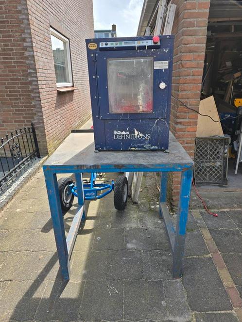 Werkende verfschudder Merris minimix, Doe-het-zelf en Verbouw, Overige Doe-het-zelf en Verbouw, Gebruikt, Ophalen