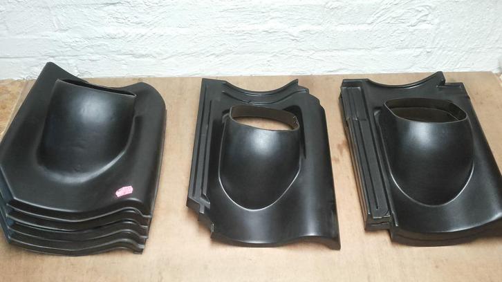 Ubbink dakdoorvoerpan 131mm Holle, VH, OVH, Doe-het-zelf en Verbouw, Dakpannen en Dakbedekking, Nieuw, Dakplaat of Dakpanplaat