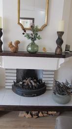 OPENHAARD / met HOUTBLOKKEN /, Ophalen of Verzenden, Gebruikt