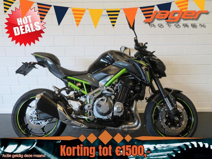 Kawasaki Z 900 Z900 ABS SUPER GAAF! (bj 2017), Motoren, Motoren | Kawasaki, Bedrijf, Naked bike