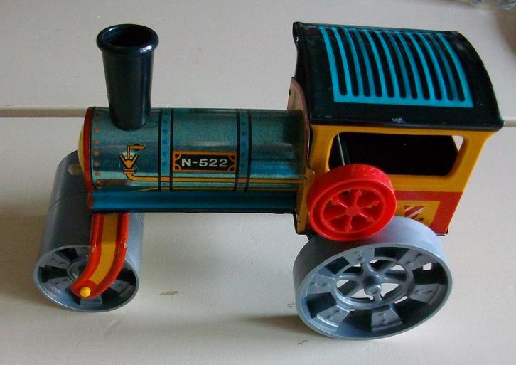 KDN blikken stoomwals, Antiek en Kunst, Antiek | Speelgoed, Ophalen of Verzenden