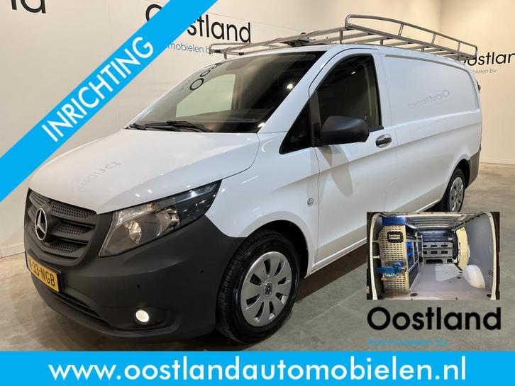 Mercedes-Benz Vito 114 CDI Lang Servicebus / Sortimo Inricht, Auto's, Bestelauto's, Bedrijf, Te koop, ABS, Achteruitrijcamera