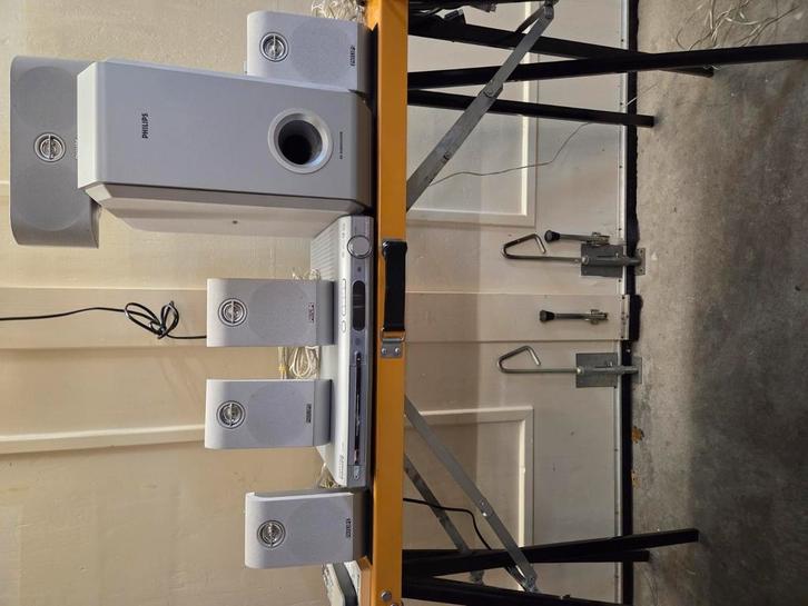 Te koop Dvd home cinema systeem, Audio, Tv en Foto, Luidsprekers, Zo goed als nieuw, Subwoofer, Philips, Ophalen