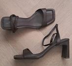 Sacha sandalen leer maat 40 donkerbruin, Bruin, Zo goed als nieuw, Sacha, Sandalen of Muiltjes