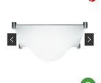 Martinelli Luce Bolla Plafonnière - 50cm, Ophalen of Verzenden, Zo goed als nieuw, Glas, Minder dan 50 cm