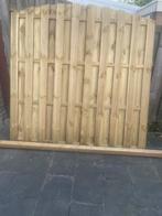 1x schutting + 1 paal., Tuin en Terras, Ophalen of Verzenden, Nieuw, Hout, Minder dan 3 meter