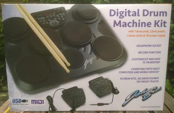 Drummachine Johnny Brooks JB-450, Muziek en Instrumenten, Percussie, Zo goed als nieuw, Overige soorten, Ophalen of Verzenden
