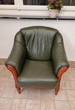 Groene fauteuil, Huis en Inrichting, Fauteuils, Ophalen, Zo goed als nieuw