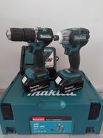 Makita 18v combiset dhp487 schroefklopboor dts141zj slagschr, Doe-het-zelf en Verbouw, Gereedschap | Boormachines, Ophalen of Verzenden