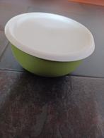 Rond afsluitbaar tupperware bakje, Ophalen of Verzenden, Zo goed als nieuw, Wit, Bak of Kom
