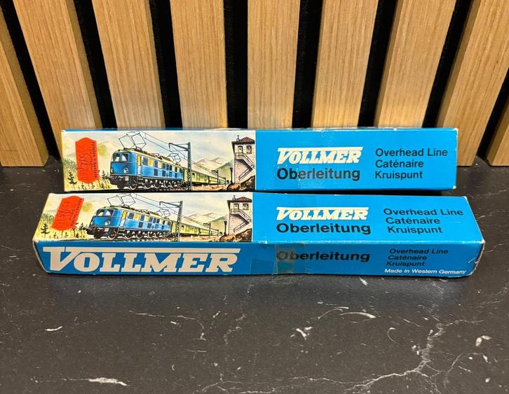 Vollmer H0 bovenleiding 2x 1012, Hobby en Vrije tijd, Modeltreinen | H0, Zo goed als nieuw, Brug, Tunnel of Gebouw, Gelijkstroom of Wisselstroom