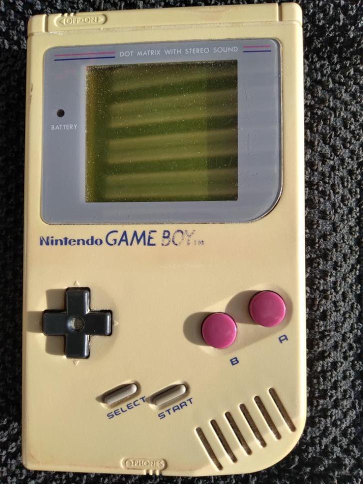 Org goedwerkende Gameboy Classic DMG 01 VERKOCHT, Spelcomputers en Games, Spelcomputers | Nintendo Game Boy, Gebruikt, Game Boy Classic