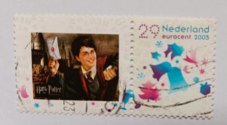 Persoonlijke Postzegel Harry Potter 2005, Postzegels en Munten, Postzegels | Nederland, Gestempeld, Na 1940, Ophalen of Verzenden