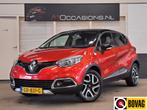 Renault Captur 0.9 TCe Helly Hansen + NAVI (bj 2015), Voorwielaandrijving, Gebruikt, Zwart, Leder en Stof