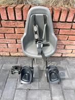 Bobike fietsstoeltje grijs zwart met adapter, Ophalen of Verzenden, Zo goed als nieuw