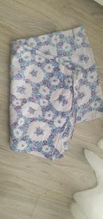 Oud Flanellen Laken met Bloemenprint, Ophalen of Verzenden, Overige kleuren