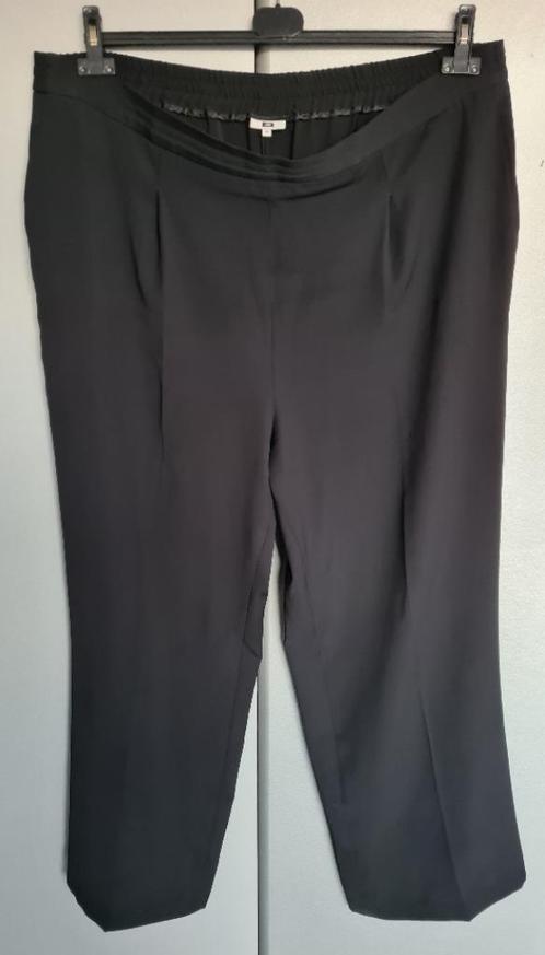 WE zwarte nette pantalon broek mt 52 (valt ruim)!, Kleding | Dames, Grote Maten, Zo goed als nieuw, Broek of Spijkerbroek, Zwart