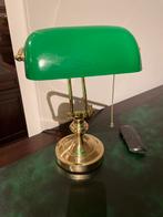 Notaris bureau lamp Engelse bankierslamp €75,-, Verzenden, Zo goed als nieuw, Minder dan 50 cm