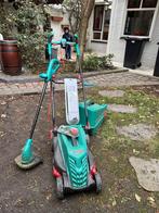 Grasmaaier Bosch met toebehoren, Tuin en Terras, Grasmaaiers, Ophalen, Gebruikt