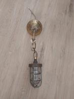 Klein bronzen bully lamp kooilamp in zeer goede staat, Ophalen of Verzenden