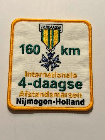 Afstandbadges 160km 4x 40km vierdaagse nijmegen beschikbaar voor biedingen