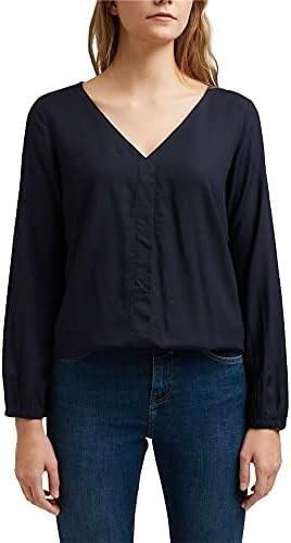 Blouse (dames) EDC by Esprit mt XL donker blauw/ navy, Kleding | Dames, Blouses en Tunieken, Nieuw, Maat 46/48 (XL) of groter