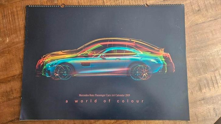 Mercedes-Benz Kalender 2019, Diversen, Kalenders, Zo goed als nieuw, Maandkalender, Ophalen of Verzenden