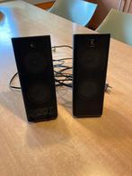 Logitech Luidsprekers - Set, Ophalen of Verzenden, Gebruikt, Minder dan 60 watt, Front, Rear of Stereo speakers