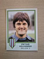 Panini Voetbal 81 Petar Adjanski Willem II, Ophalen of Verzenden, Zo goed als nieuw, Willem II, Poster, Plaatje of Sticker