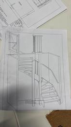 Half slag trap 2880 hoog open, Doe-het-zelf en Verbouw, Ophalen of Verzenden, 2 tot 4 meter