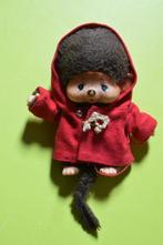 Originele Monchhichi -Sekiquchi aapje met jasje- (1974), Verzamelen, Poppen, Ophalen of Verzenden, Zo goed als nieuw, Kleertjes