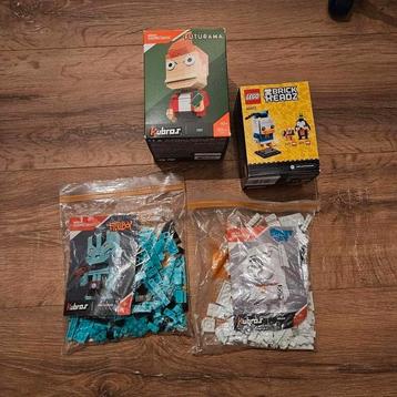Lego & megacontrux futurama, family guy, hellboy, brickheadz beschikbaar voor biedingen