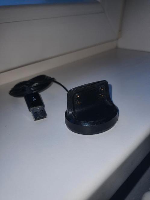 Oplader voor de smartwatch Gear fit2 en de Gearfit 2 pro, Sieraden, Tassen en Uiterlijk, Smartwatches, Gebruikt, Android, Zwart
