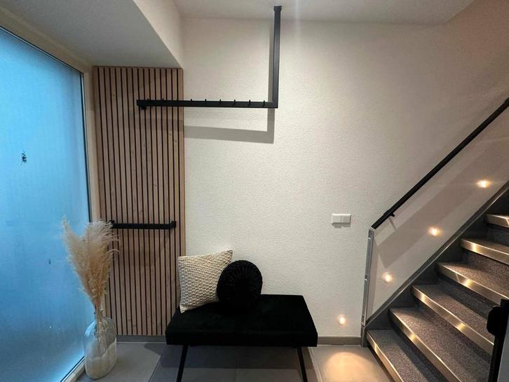 NIEUW!! Stalen Kapstok zwevend L of u model maatwerk, Huis en Inrichting, Woonaccessoires | Kapstokken, Nieuw, Wandkapstok, Metaal