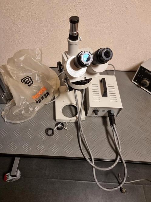 Mooie oude professionele Euromex microscoop, Audio, Tv en Foto, Optische apparatuur | Microscopen, Biologische microscoop, Ophalen