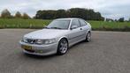 Saab 9-3 2.0 Turbo Aero Coupe 2001 Grijs, Auto's, Voorwielaandrijving, 65 €/maand, Zwart, 4 cilinders
