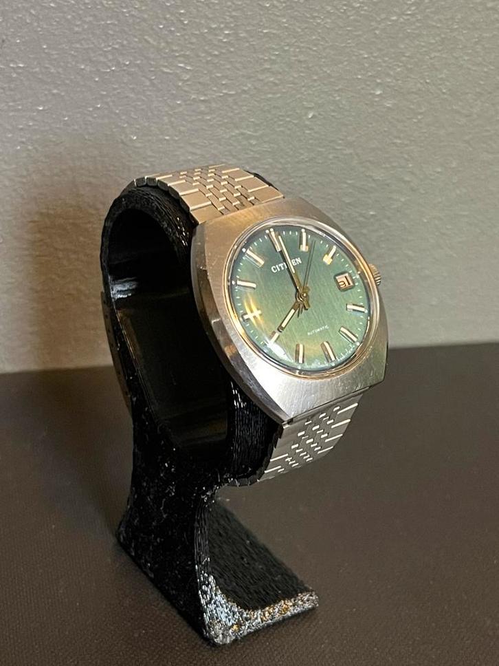 Vintage Citizen Automatic 8210A, Sieraden, Tassen en Uiterlijk, Horloges | Heren, Gebruikt, Polshorloge, Citizen, Staal, Overige materialen