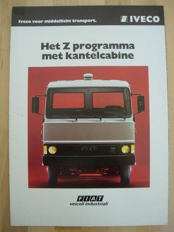 Fiat / Iveco Z-Serie Brochure ca 1980 – Zeta 79 90 100 Fiat beschikbaar voor biedingen