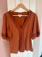 Cotton Club Shirt S/M, Bruin, Ophalen of Verzenden, Zo goed als nieuw, Maat 36 (S)