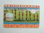Seizoenkaart. Emmen. 2004/2005  Rode achterkant, Ophalen of Verzenden, Gebruikt, Overige binnenlandse clubs, Overige typen
