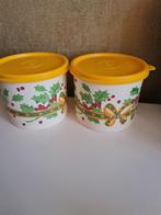 Tupperware kerst Kommen Set - Kerstmotief, Ophalen of Verzenden, Zo goed als nieuw