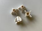 lego 4 gevleugelde tonnetjes 1x1 wit, Ophalen of Verzenden, Nieuw, Losse stenen, Lego