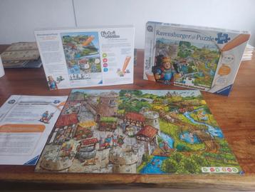 Ravensburger Tiptoi Puzzel - Het Ridderkasteel beschikbaar voor biedingen