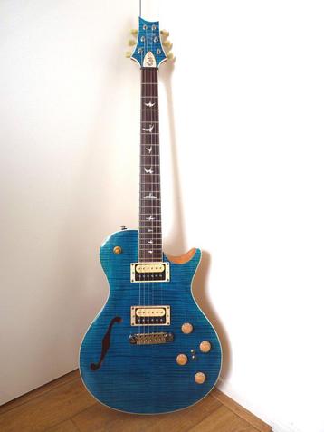 ZGAN PRS-Gitaar Zach Meyers SE-model, HQ-upgrades, hard case beschikbaar voor biedingen